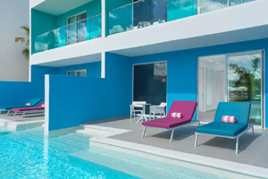 Lure Swim Up Tropical View Rooms at Sunrise Miches Beach Resort 